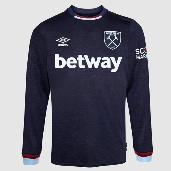 Tailandia Camiseta West Ham United Replica Tercera Ropa ML 2021/22